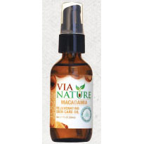 Via Nature Macadamia Rejuvenating Skin Care Oil, 1.7 oz, Via Nature