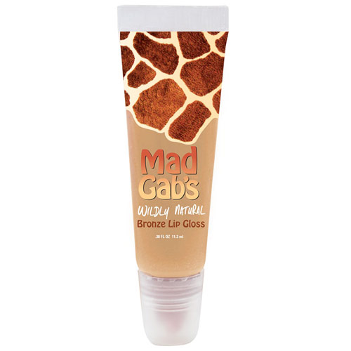 Mad Gab's Mad Gab's Wildly Natural Lip Gloss, Bronze (Giraffe), 1 pc