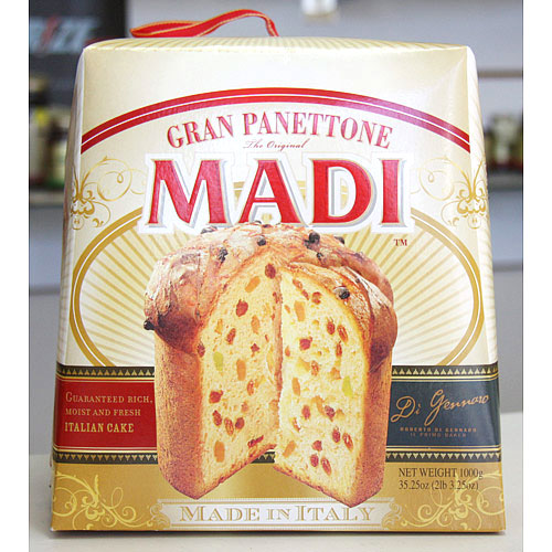 Madi Gran Panettone Madi Gran Panettone Italian Cake 1000 g (35.25 oz), Made in Italy