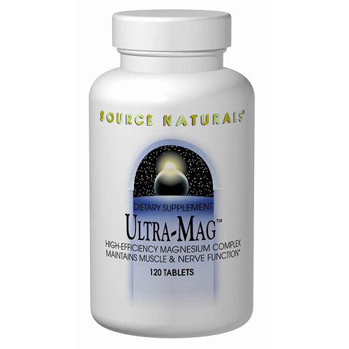 Source Naturals Ultra Mag Hi Efficiency Magnesium 200mg 240 tabs from Source Naturals