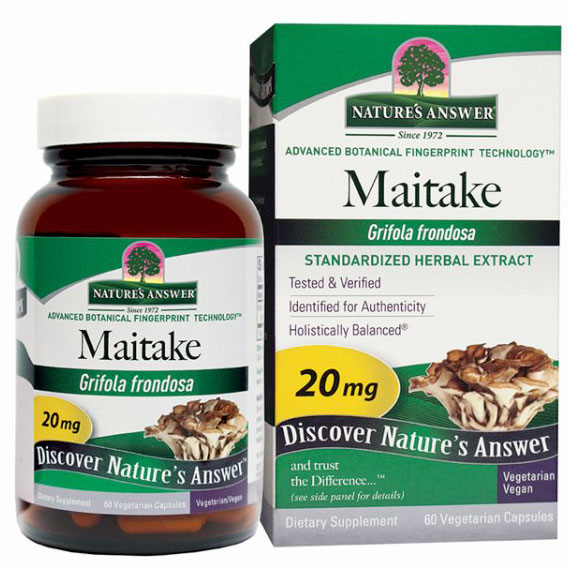 Nature's Answer Maitake Bio-Beta-Glucan Extract Standardized 60 vegicaps from Nature's Answer