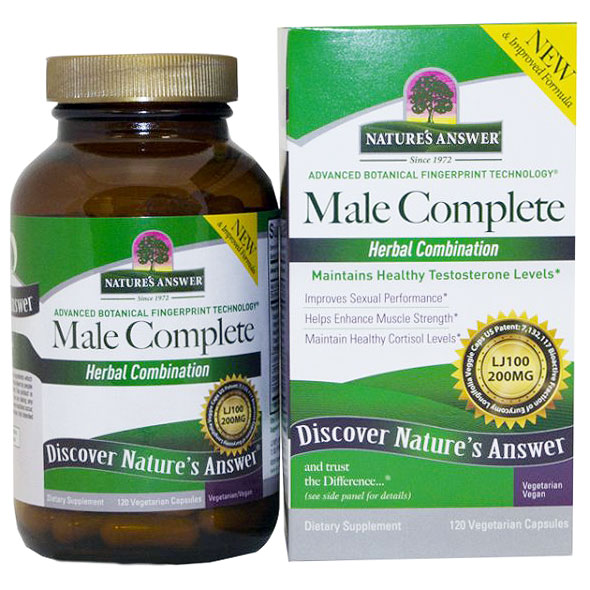 Nature's Answer Male Complete, 90 Liquid Capsules, Nature's Answer