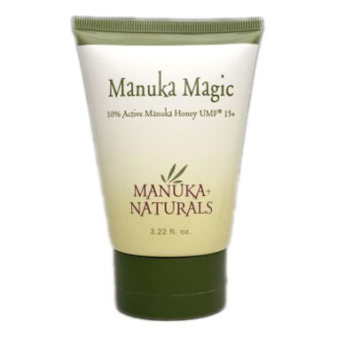 Manuka Naturals Manuka Magic Cream with 10% Active Manuka Honey UMF 15+, 3.22 oz, Manuka Naturals