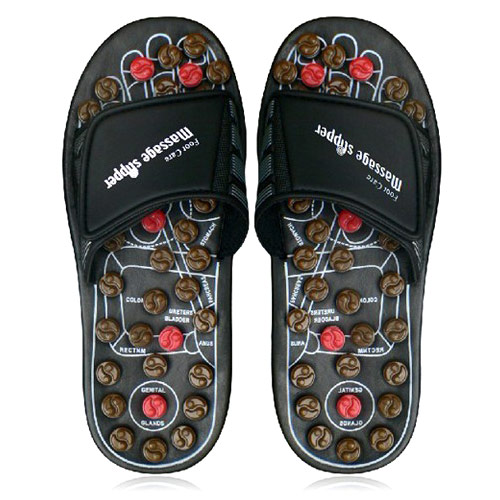 Relaxso Massage Orthotic Slippers, Rotate Acupressure Knobs, Relaxso