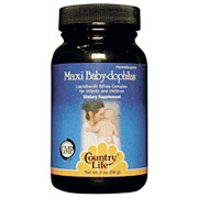 Country Life Maxi Baby-Dophilus Powder 2 oz, Country Life