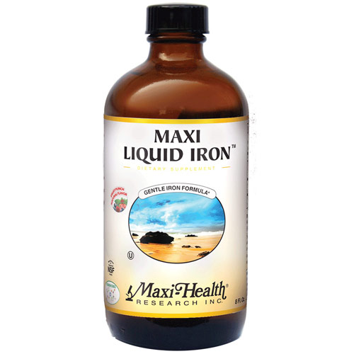 Maxi-Health Research (MaxiHealth) Maxi Liquid Iron, 8 oz, Maxi-Health Research (MaxiHealth)