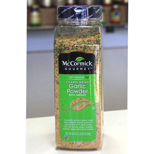 McCormick McCormick Garlic Powder Coarse Grind with Parsley, 24 oz (680 g)
