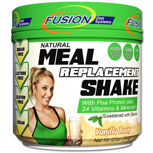Nutri-Fusion Systems Meal Replacement Shake, Vanilla Bean, 12 oz, Nutri-Fusion Systems
