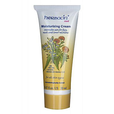 Herbacin Med Moisturizing Cream, 0.7 oz, Herbacin