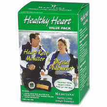 Medisana Medisana Healthy Heart Value Pack - Heart Rate Monitor & Digital Pedometer