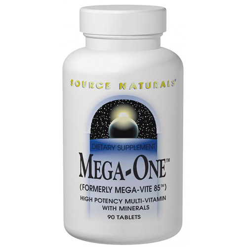 Source Naturals Mega-One Multiple (formerly Mega-Vite 85) 180 tabs from Source Naturals