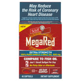 Schiff MegaRed Extra Strength (Mega Red), 45 Softgels, Schiff