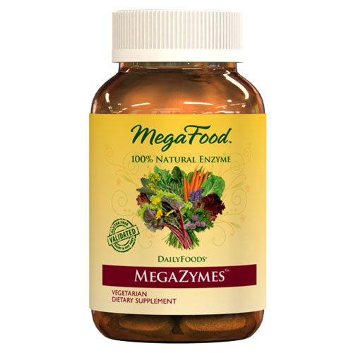 MegaFood DailyFoods MegaZymes, Natural Enzyme, 30 Capsules, MegaFood