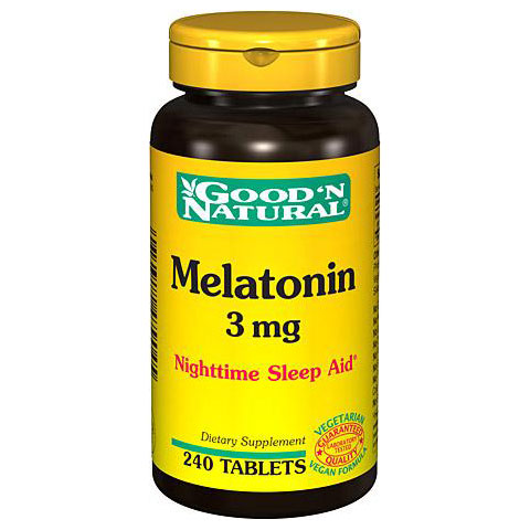 Good 'N Natural Melatonin 3 mg, 240 Tablets, Good 'N Natural