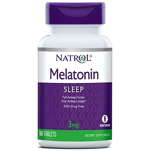 Natrol Melatonin 3mg 60 tabs from Natrol