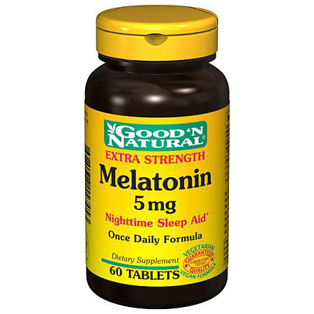 Good 'N Natural Melatonin 5 mg, 60 Tablets, Good 'N Natural