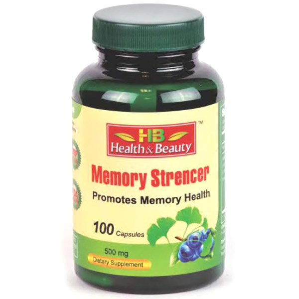 Health & Beauty Group Inc Memory Strencer, 100 Capsules, Health & Beauty Group Inc