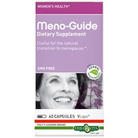 Erba Vita Meno-Guide, Menopause Support, 60 Vegetarian Capsules, Erba Vita
