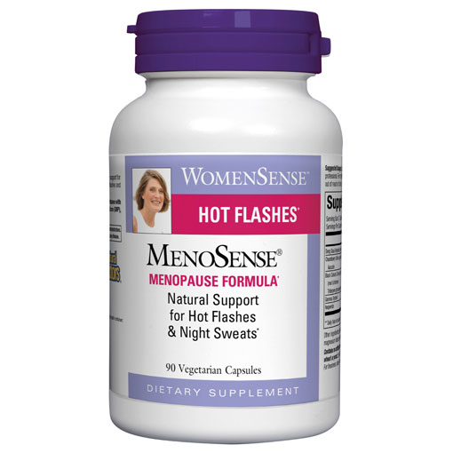 Natural Factors MenoSense Menopause Health, 90 Vegetarian Capsules, Natural Factors