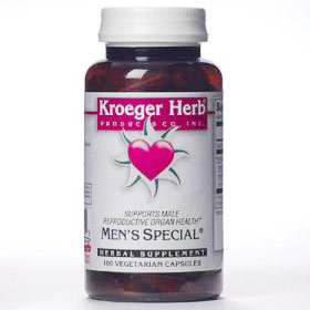 Kroeger Herb Men's Special, 100 Vegetarian Capsules, Kroeger Herb