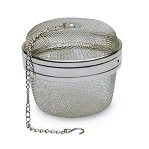 StarWest Botanicals Mesh Tea Ball, Stainless Steel, 4 Inches, StarWest Botanicals