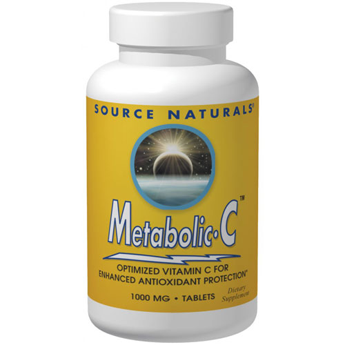 Source Naturals Metabolic C 500 mg Caps, 180 Capsules, Source Naturals