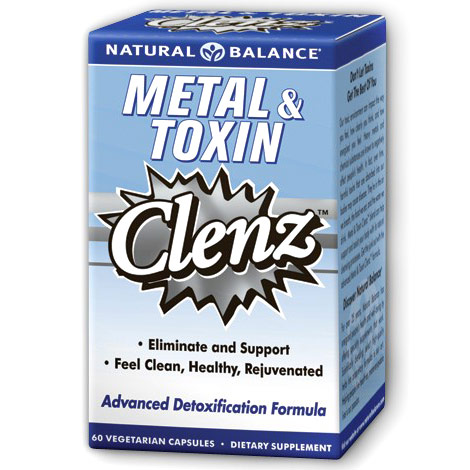 Natural Balance Metal & Toxin Clenz, 60 Veggie Caps, Natural Balance