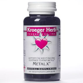 Kroeger Herb Metal X, 100 Vegetarian Capsules, Kroeger Herb