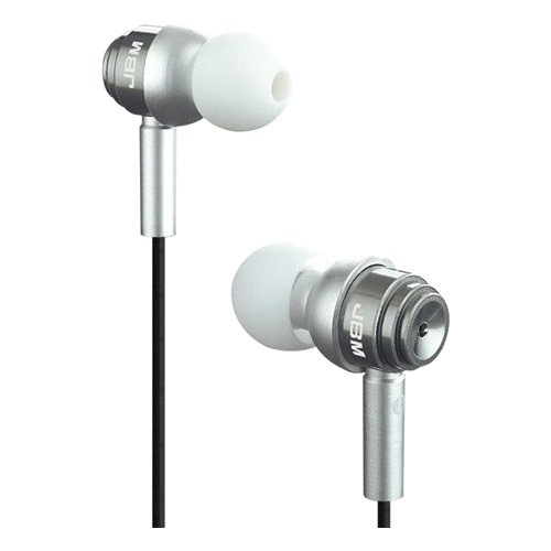 Relaxso Metallic Noise Isolating In-Ear Headphone, Silver, Relaxso