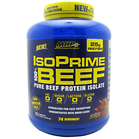 MHP MHP IsoPrime 100% Beef Protein Isolate, Value Size, 74 Servings