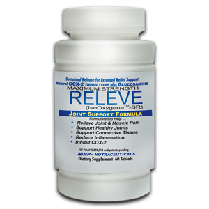 Maximum Human Performance (MHP) MHP Releve, Joint Relieve Formula, 60 tablets