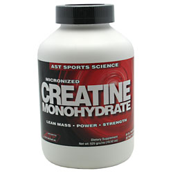 AST Sports Science Micronized Creatine Monohydrate , 525 g, AST Sports Science