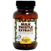 Country Life Milk Thistle Extract 200 mg 60 Vegicaps, Country Life
