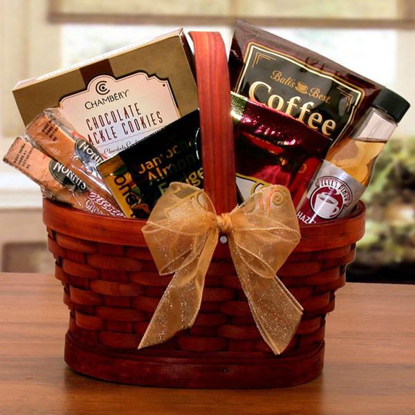 Elegant Gift Baskets Online Mini Coffee Break Gift Basket, Elegant Gift Baskets Online