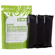 unknown Bamboo Charcoal Mini Deodorizer & Dehumidifier, 2.7 oz, Ever Bamboo Inc.