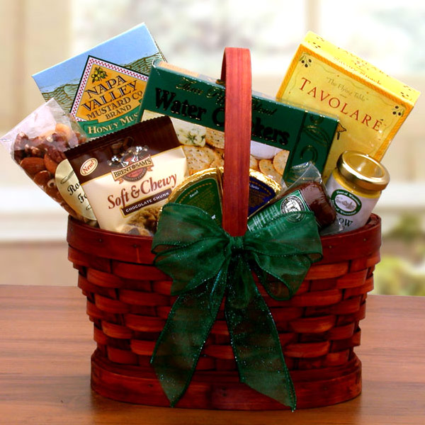 Elegant Gift Baskets Online Mini Savory Selection Gift Basket, Elegant Gift Baskets Online