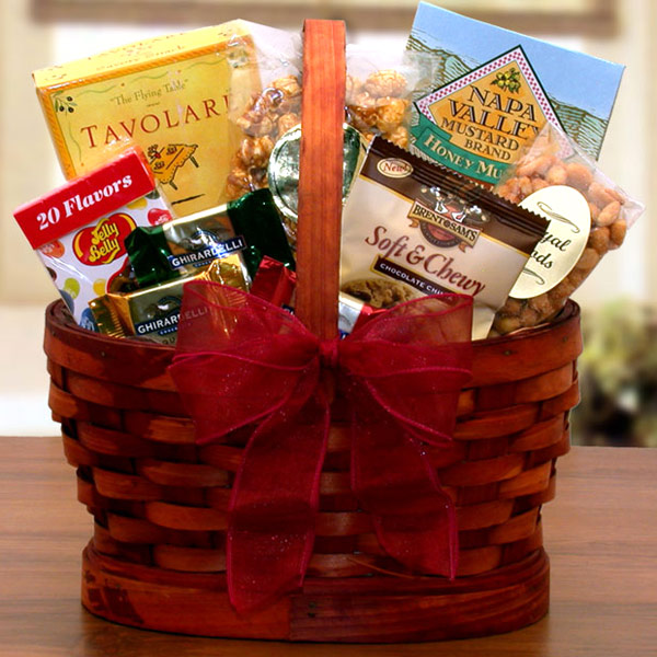Elegant Gift Baskets Online Mini Snacks Gift Basket, Elegant Gift Baskets Online