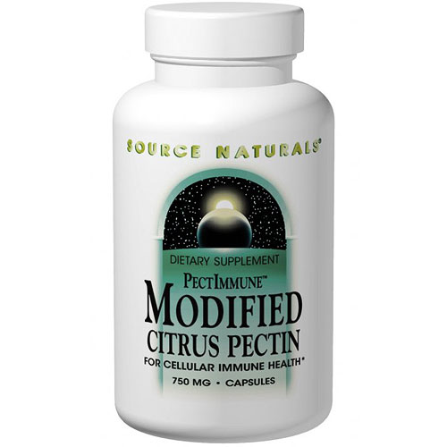 Source Naturals Modified Citrus Pectin 750 mg, 120 Capsules, Source Naturals