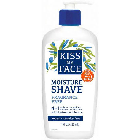 Kiss My Face Moisture Shave Fragrance Free 11 oz, from Kiss My Face