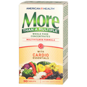 American Health More Than A Multiple with Cardio Essentials, 90 Tablets, American Health