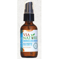 Via Nature Moroccan Argan Replenishing Skin Care Oil, 1.7 oz, Via Nature