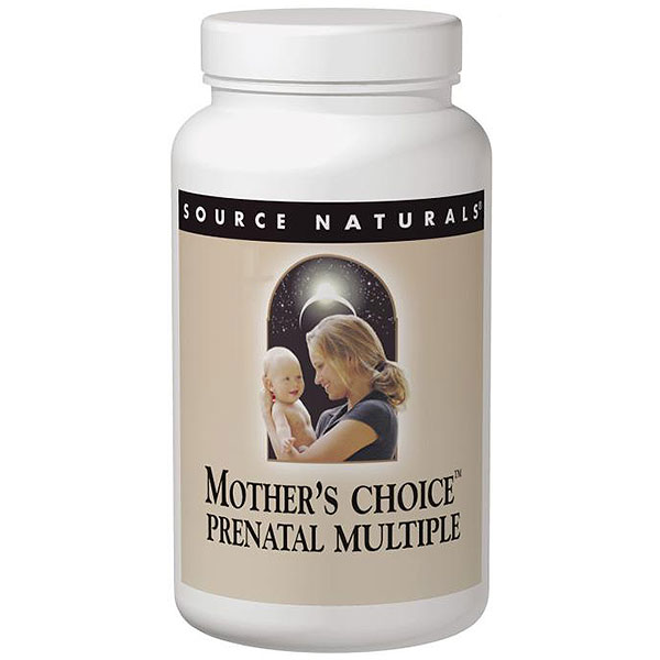 Source Naturals Mother's Choice Prenatal Multi-Vitamins, Value Size, 240 Tablets + 60 Softgels, Source Naturals
