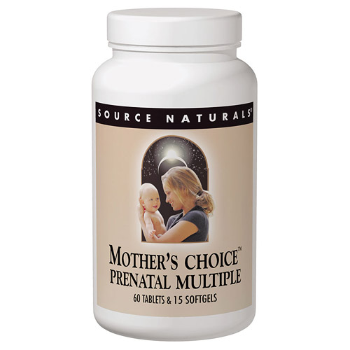 Source Naturals Mother's Choice Prenatal Multiple 120tabs + 30sg from Source Naturals