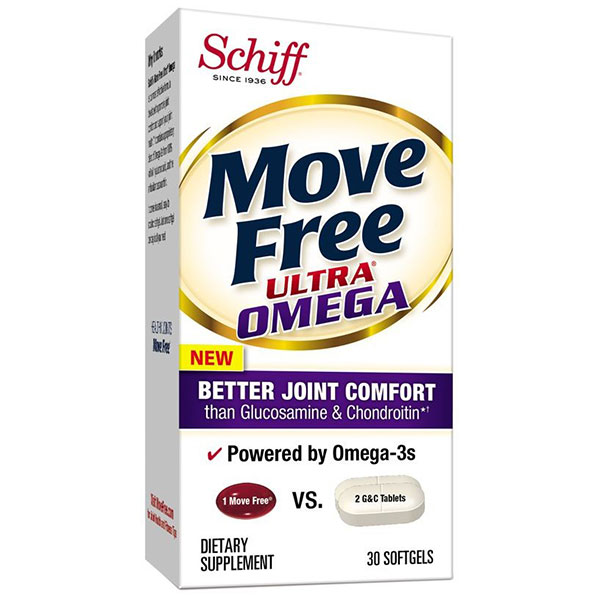 Schiff Move Free Ultra Omega, 30 Softgels, Schiff