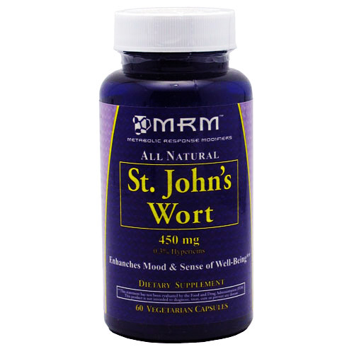 MRM MRM St. John's Wort 450 mg, 60 Vegetarian Caps