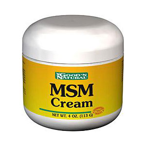 Good 'N Natural MSM Cream, 4 oz, Good 'N Natural