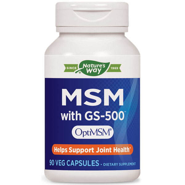 Enzymatic Therapy MSM with GS-500, 90 Capsules, Enzymatic Therapy