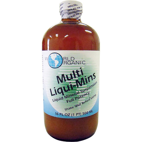 World Organic Multi Liqui-Mins Liquid Minerals 16 oz from World Organic