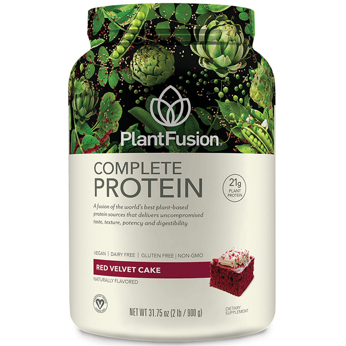 PlantFusion Multi Source Plant Protein, Chocolate Raspberry, 2 lb, PlantFusion
