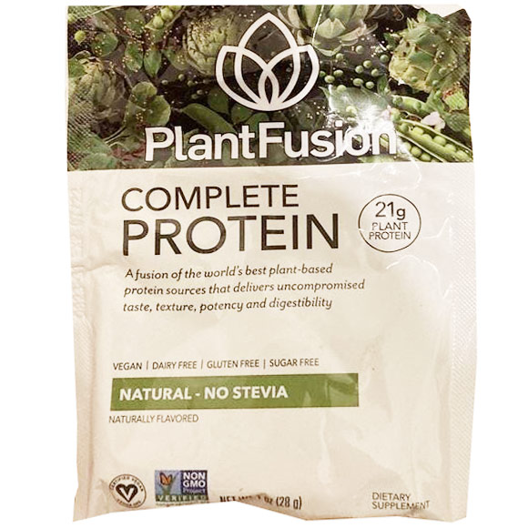PlantFusion Multi Source Plant Protein, Unflavored, 30 g x 12 Packets, PlantFusion